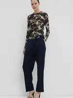 CHRISTIAN WIJNANTS Christian Wijnants Tampione Long Sleeve Jersey Top | Raisin Jasper