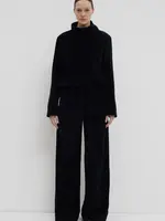 CHRISTIAN WIJNANTS Christian Wijnants Pisha wide garment corduroy pants| black