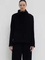 CHRISTIAN WIJNANTS Christian Wijnants Tiba garment dye corduroy top|black