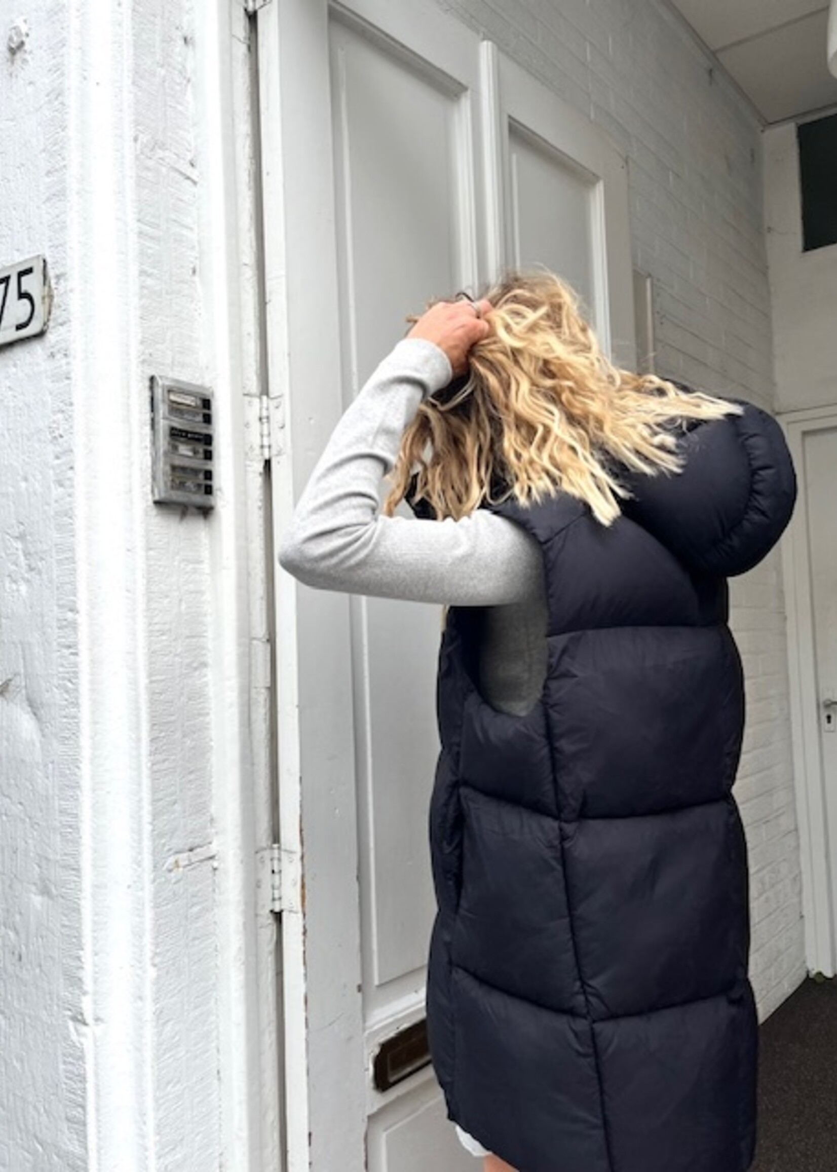 THOM KROM Thom Krom Oversized Body Warmer| Black