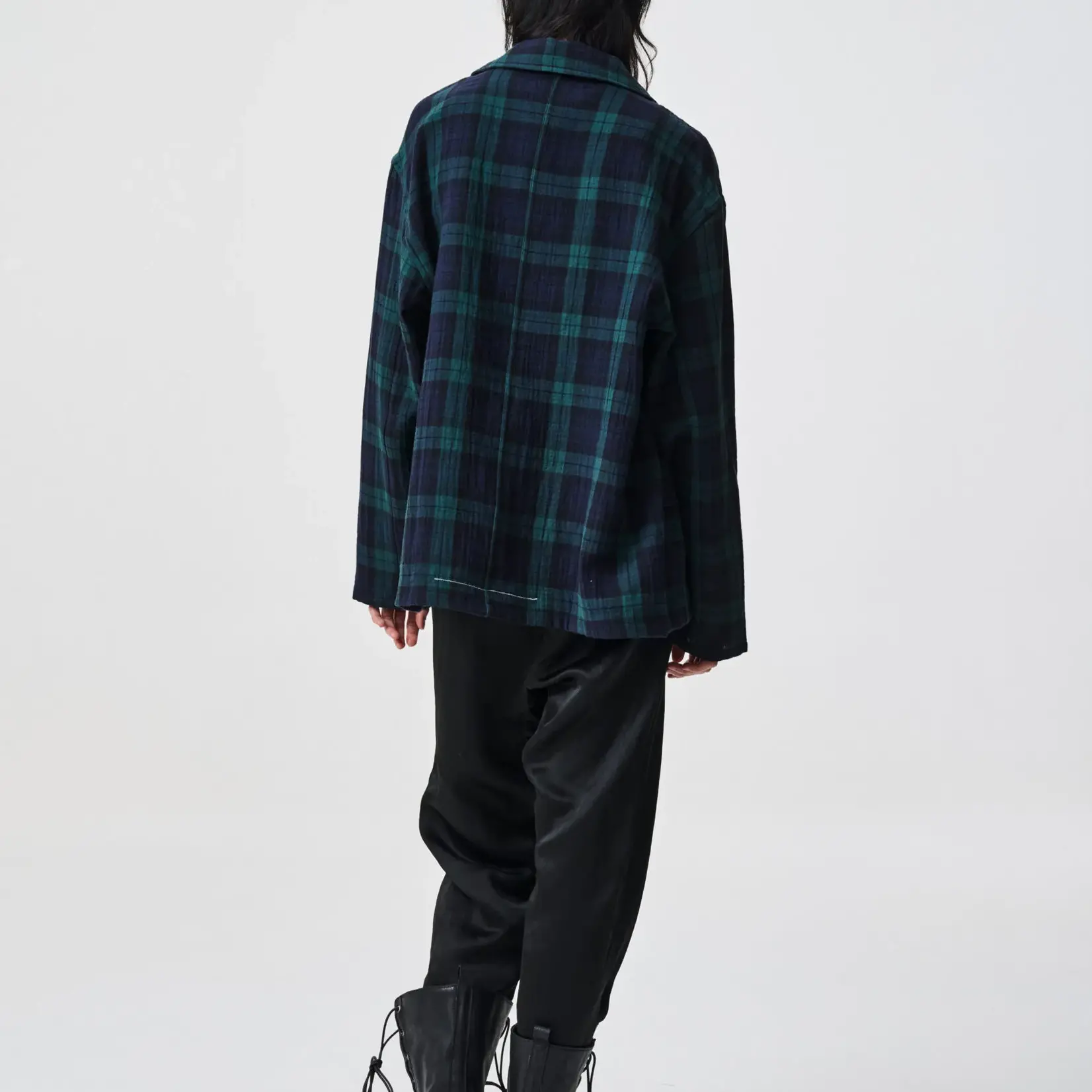 ADNYM Adnym Blade shirt|green check