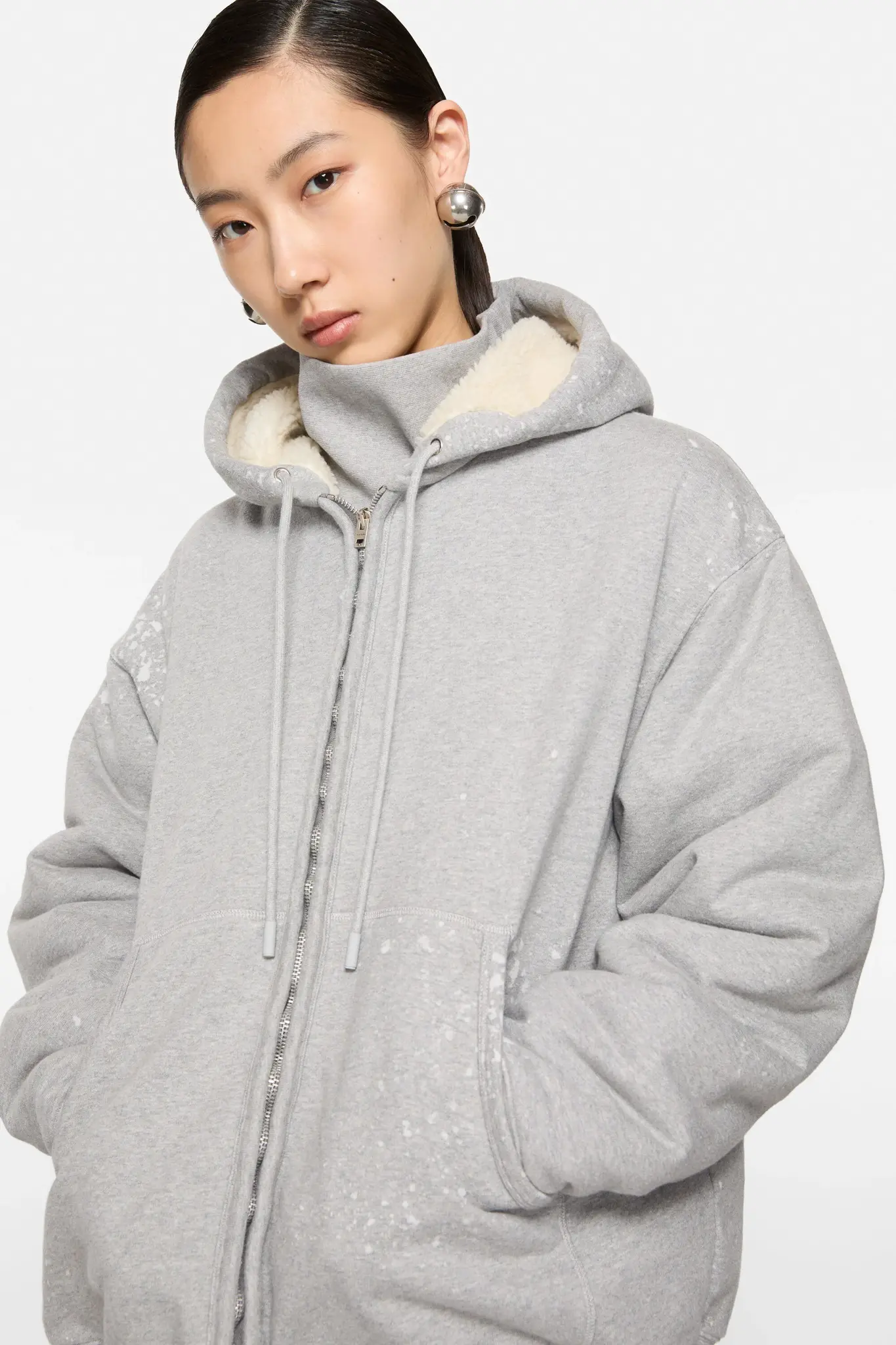 salsationウェア　Grey T415.Hooded Sweater salsationウェア Grey T415.Hooded Sweater SALSATION ウェア