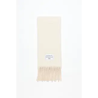 ACNE STUDIOS Acne Studios Bicolor Alpaca Scarf | White/ Beige
