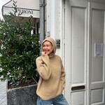 6397 6397 snood sweater |camel