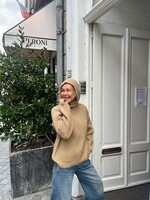 6397 6397 snood sweater |camel