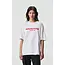 Adnym Line Tee | White Print