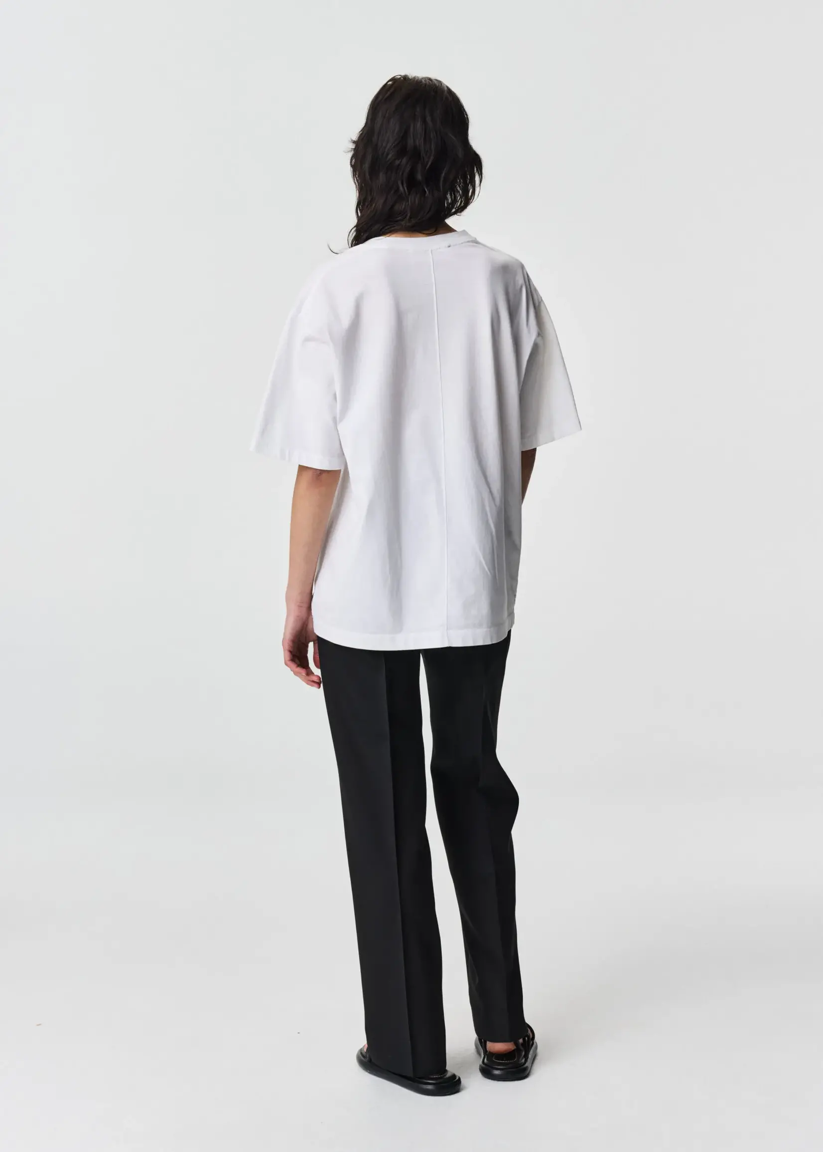 ADNYM Adnym Line Tee White Print