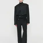 6397 6397 Rib Blazer Jacket .Charcoal