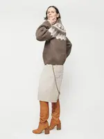 6397 6397 Double Knee Shorts. Tea stain