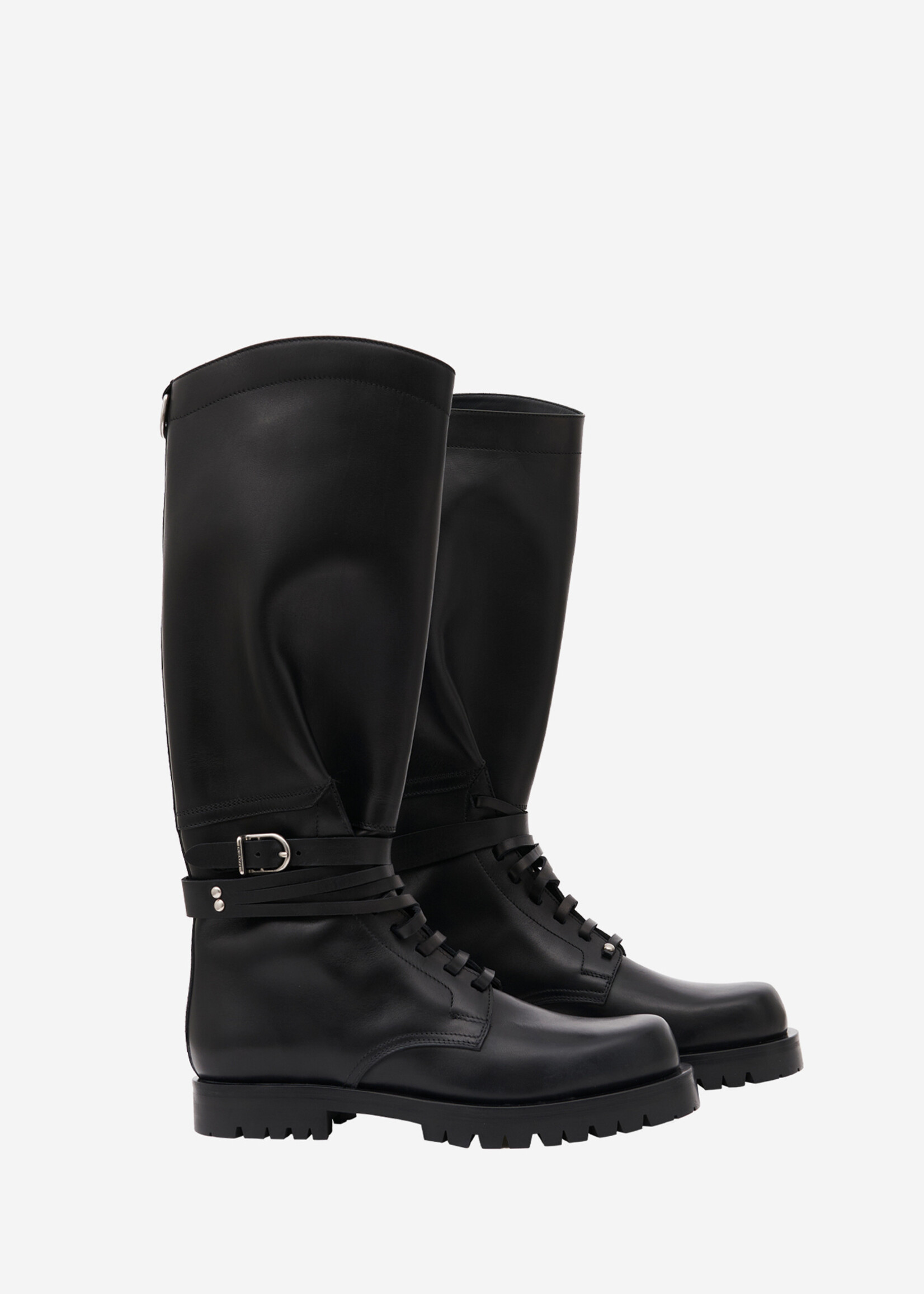 Durazzi Durazzi high combat boots|black