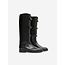 Durazzi Riding Boots with Front Adjustable belts | Black