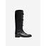 Durazzi Riding Boots with Front Adjustable belts | Black