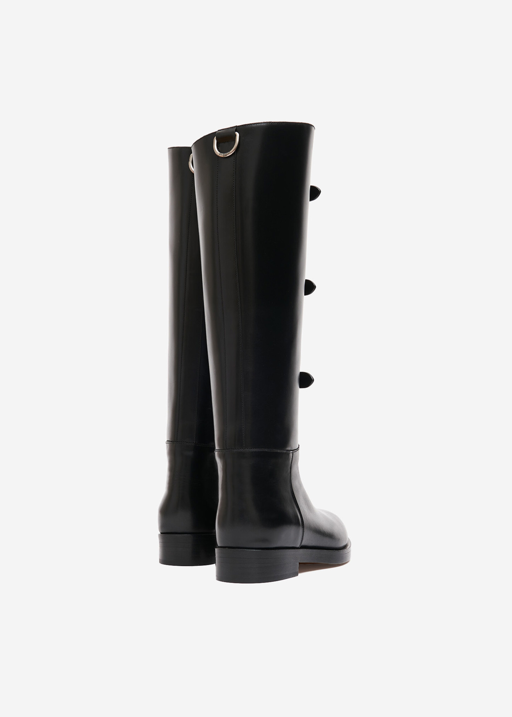 Durazzi Durazzi riding boots with front ajustable belts| black