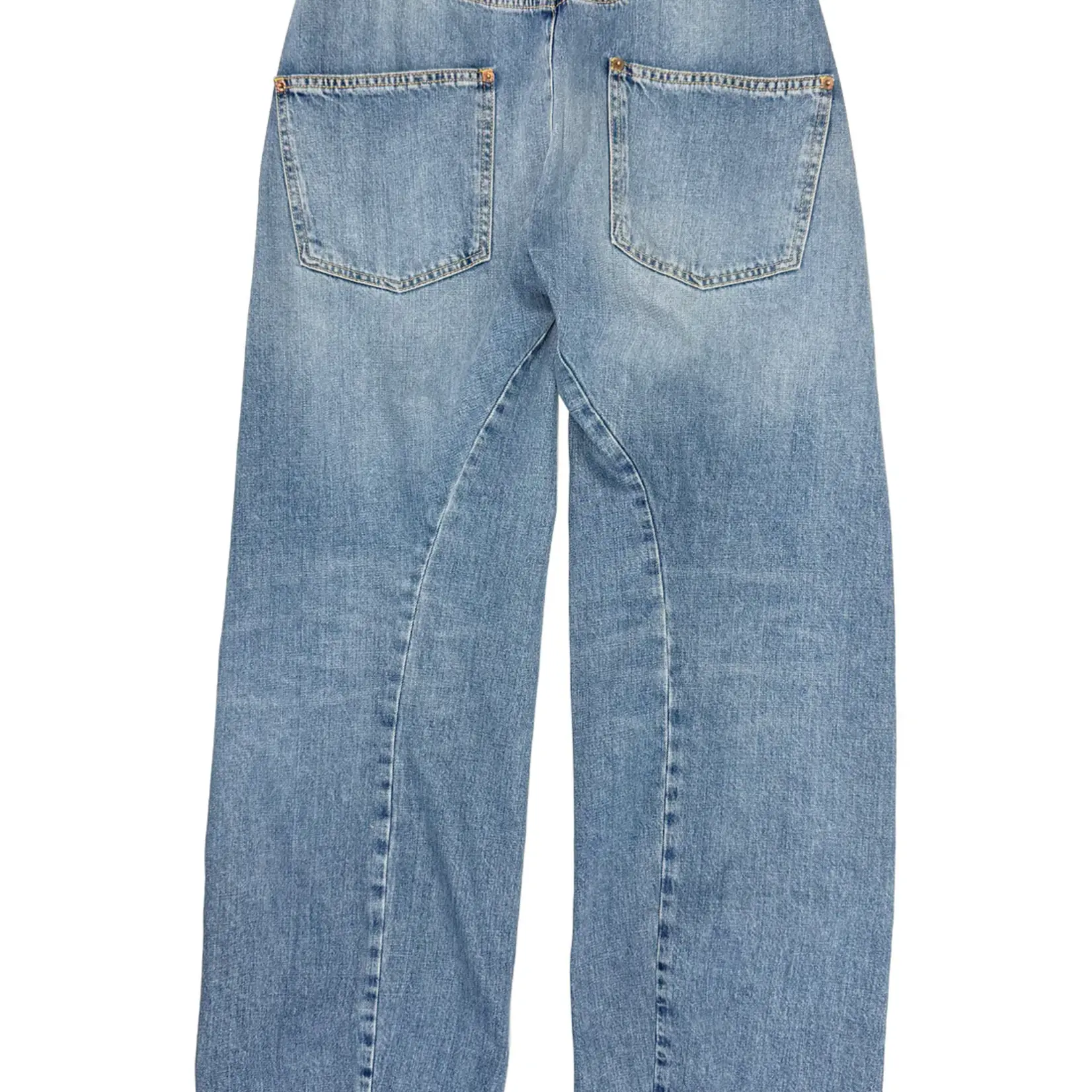 6397 6397 Big Twisted Seam Soft Mid Blue