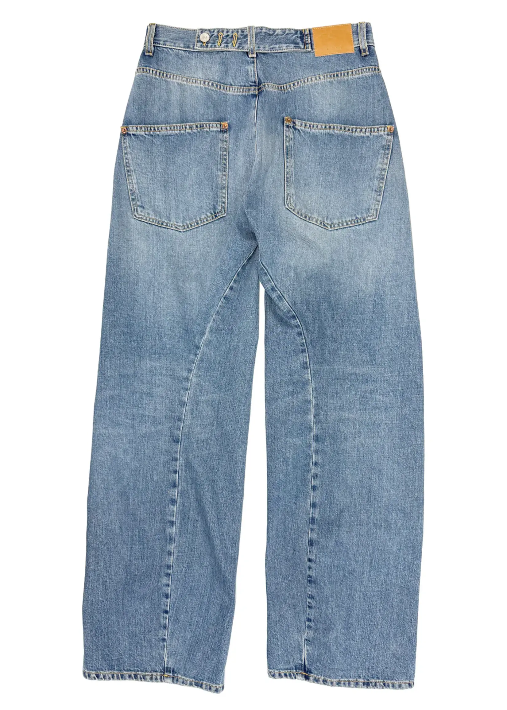 6397 6397 Big Twisted Seam | Soft Mid Blue