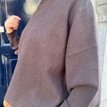 Extreme Cashmere X Extreme Cashmere n53 Crew Hop.Dark Brown