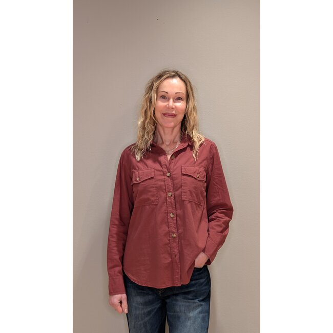 Xirena Caroline Shirt | Russet Brown