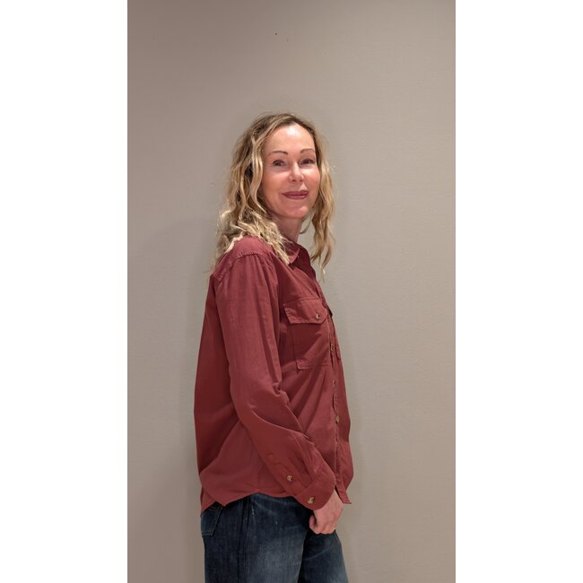 Xirena Caroline Shirt | Russet Brown