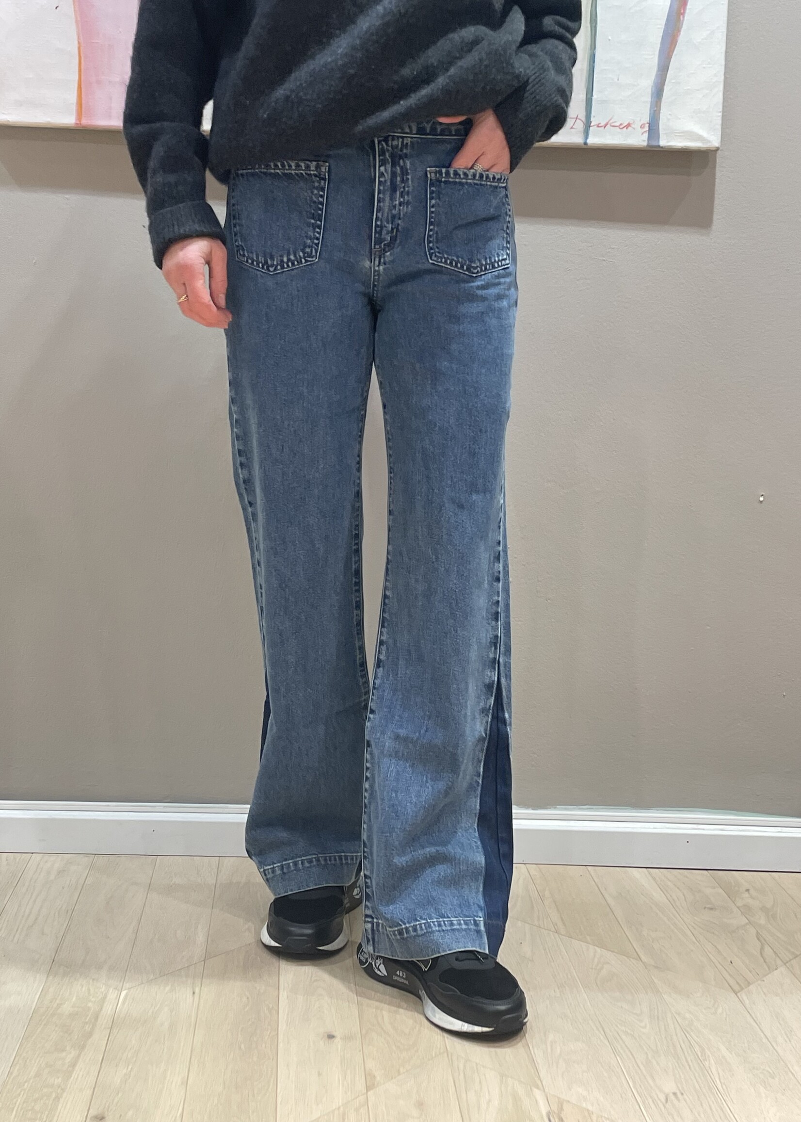 XIRENA Xirena Ines Pant | Setine Bleu