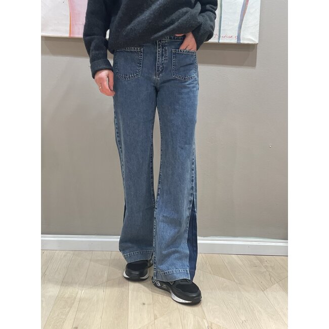 XIRENA Xirena Ines Pant | Setine Bleu