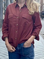 XIRENA Xirena Caroline Shirt , Russet Brown