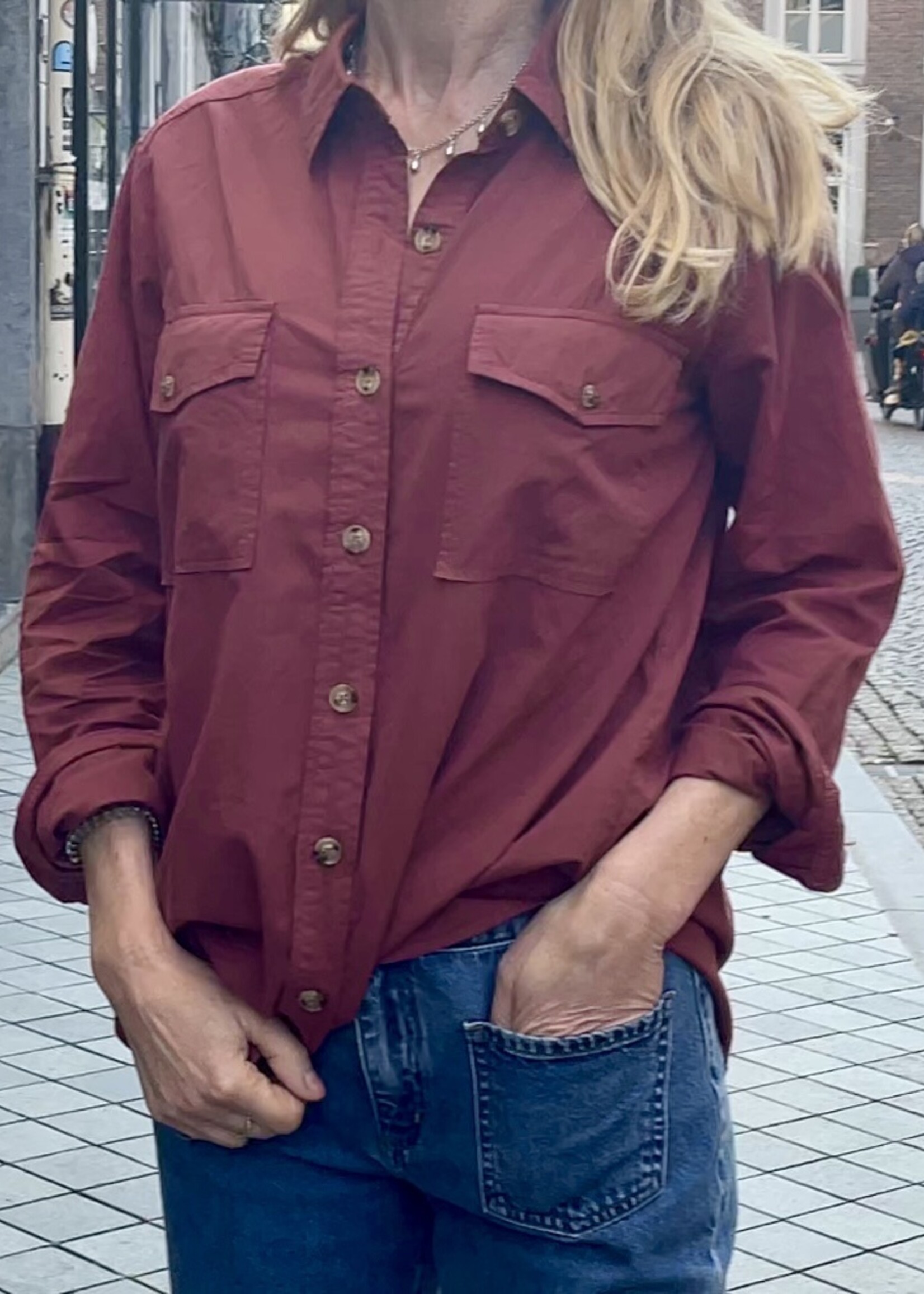 XIRENA Xirena Caroline Shirt | Russet Brown