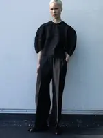 CHRISTIAN WIJNANTS Christian Wijnants Pigas organza Pants ,black Organza