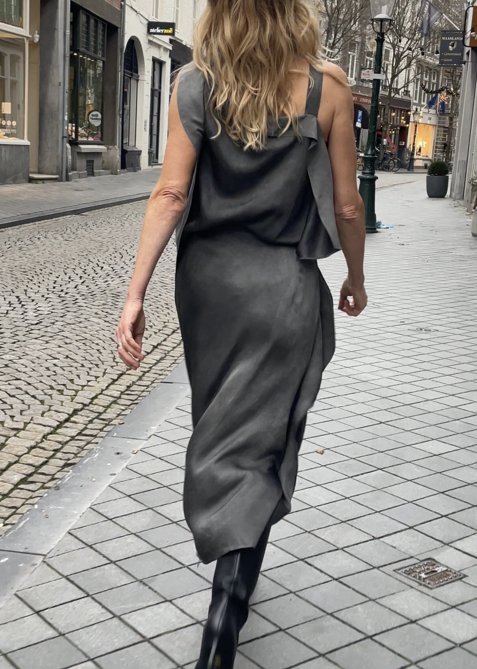 CHRISTIAN WIJNANTS Christian Wijnants Turini asymmetric top | Chartreux