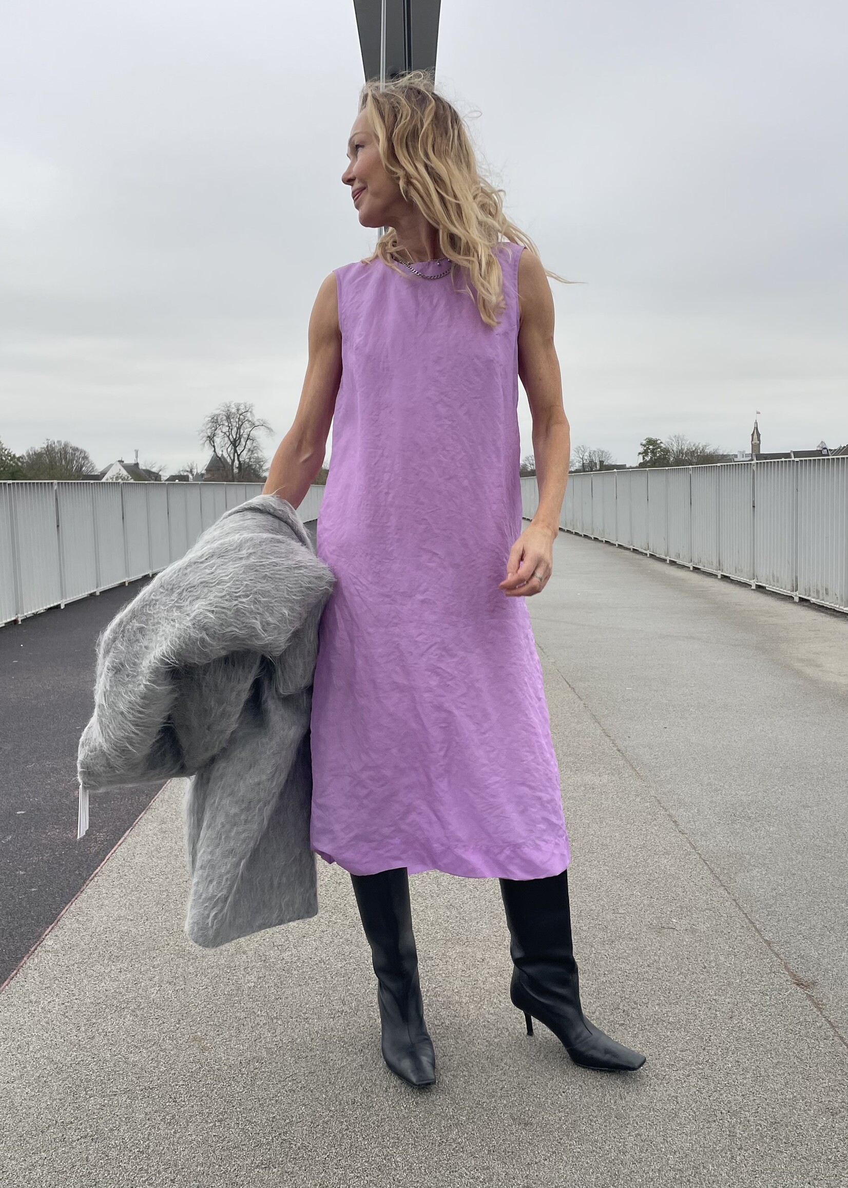 CHRISTIAN WIJNANTS Christian Wijnants Dapos sleeveless dress with back detail | Iris 38