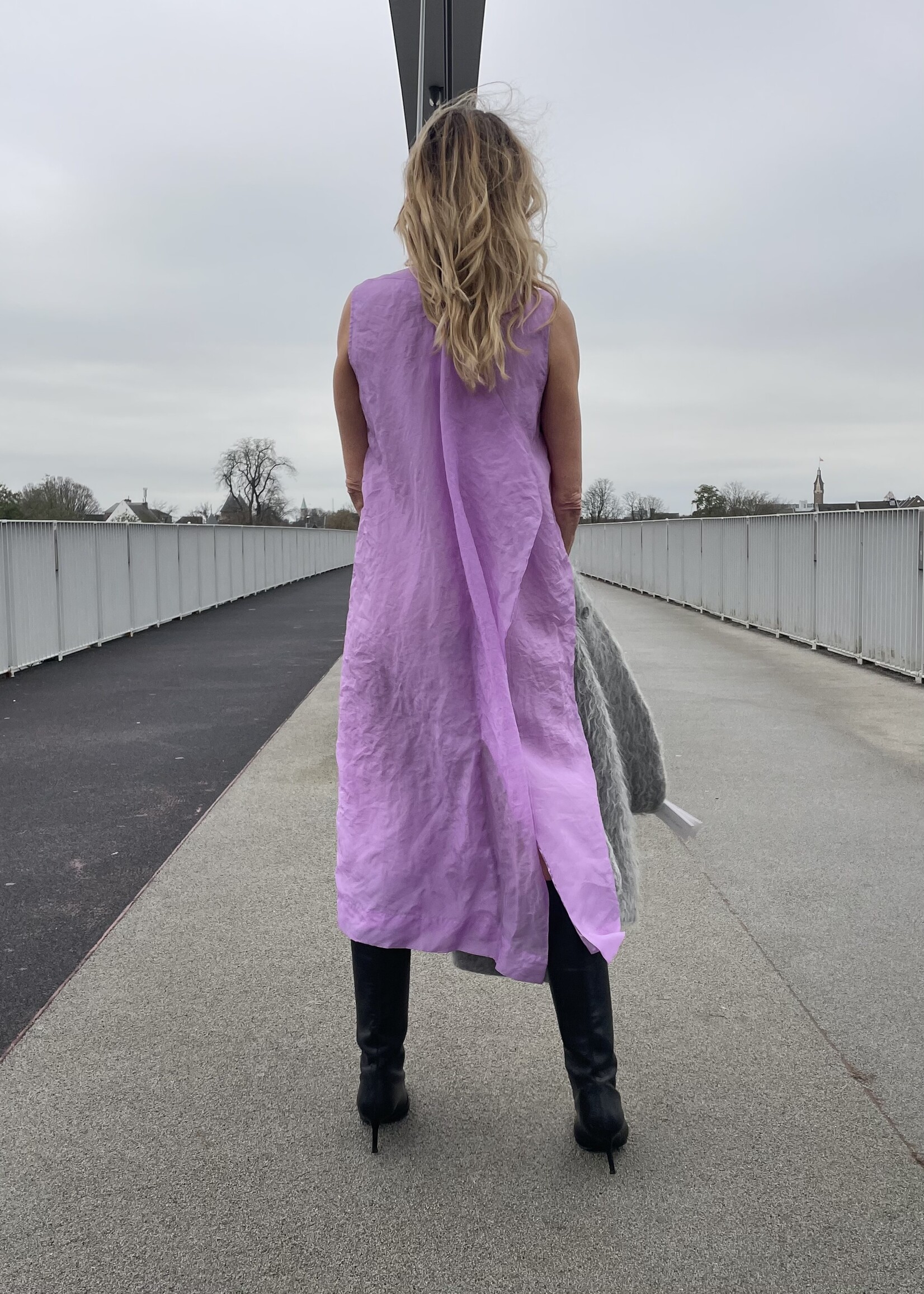 CHRISTIAN WIJNANTS Christian Wijnants Dapos sleeveless dress with back detail | Iris 38