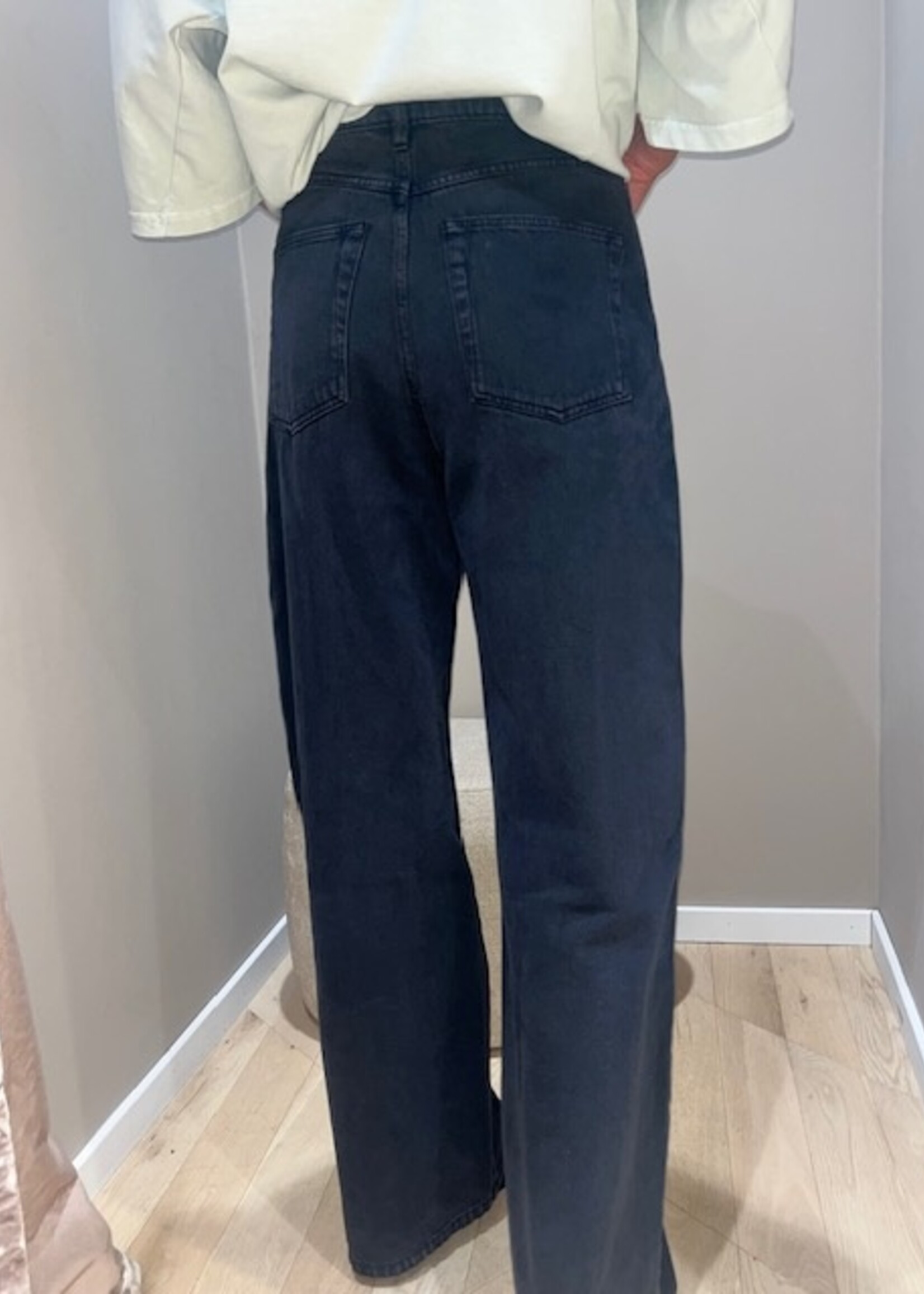 CHRISTIAN WIJNANTS Christian Wijnants Pullos wide fit jean,deep petrol