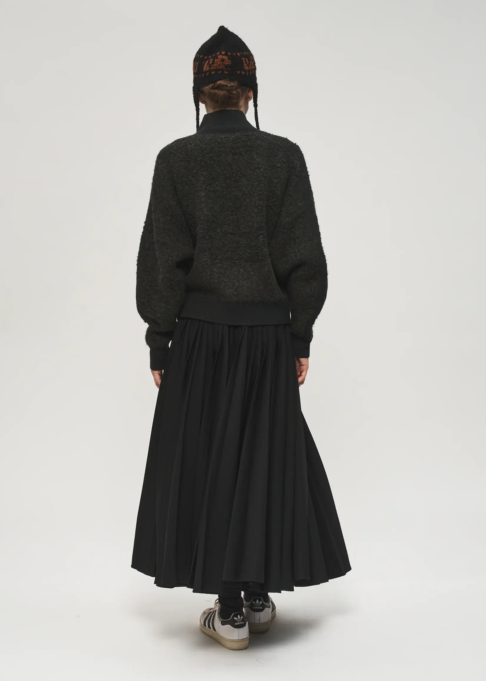 6397 6397 Track Zip Up Sweater ,Mud