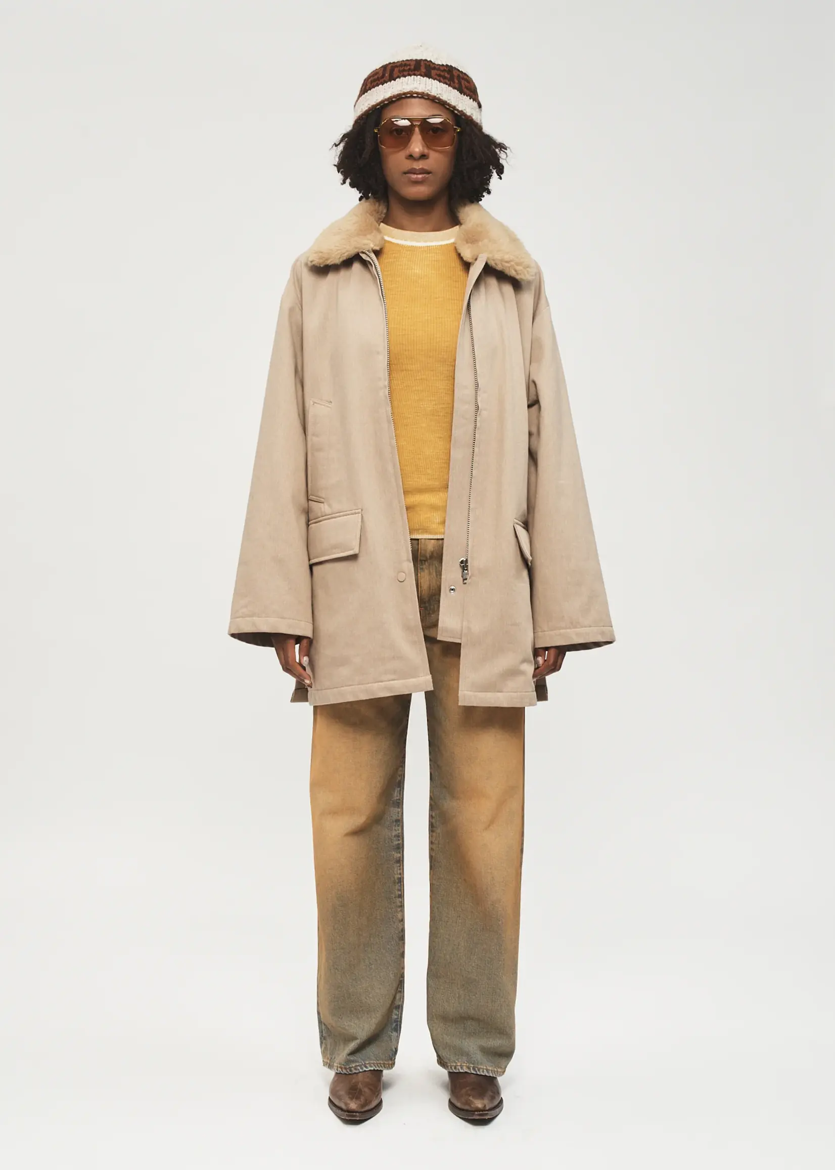 6397 6397 Security Parka, Sand