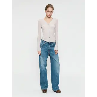 6397 6397 Big Twisted Seam | Soft Mid  blue