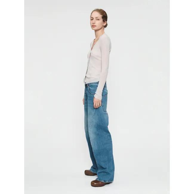 6397 6397 Big Twisted Seam | Soft Mid  blue