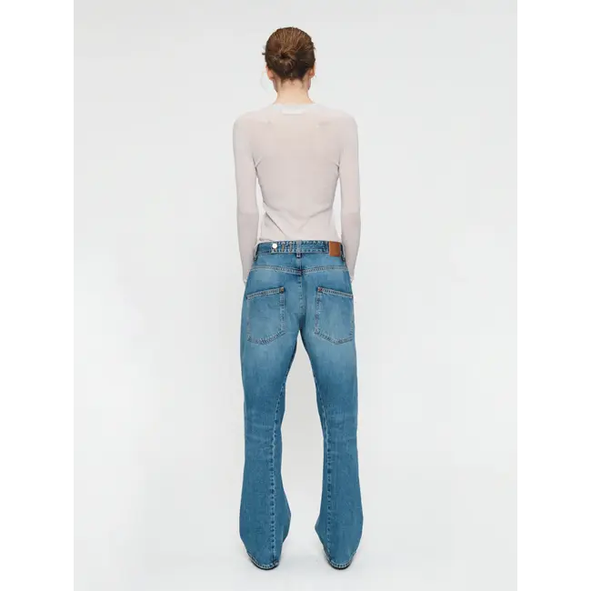 6397 6397 Big Twisted Seam | Soft Mid  blue