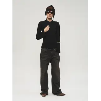 6397 6397 Big Twisted Seam | Mineral Black