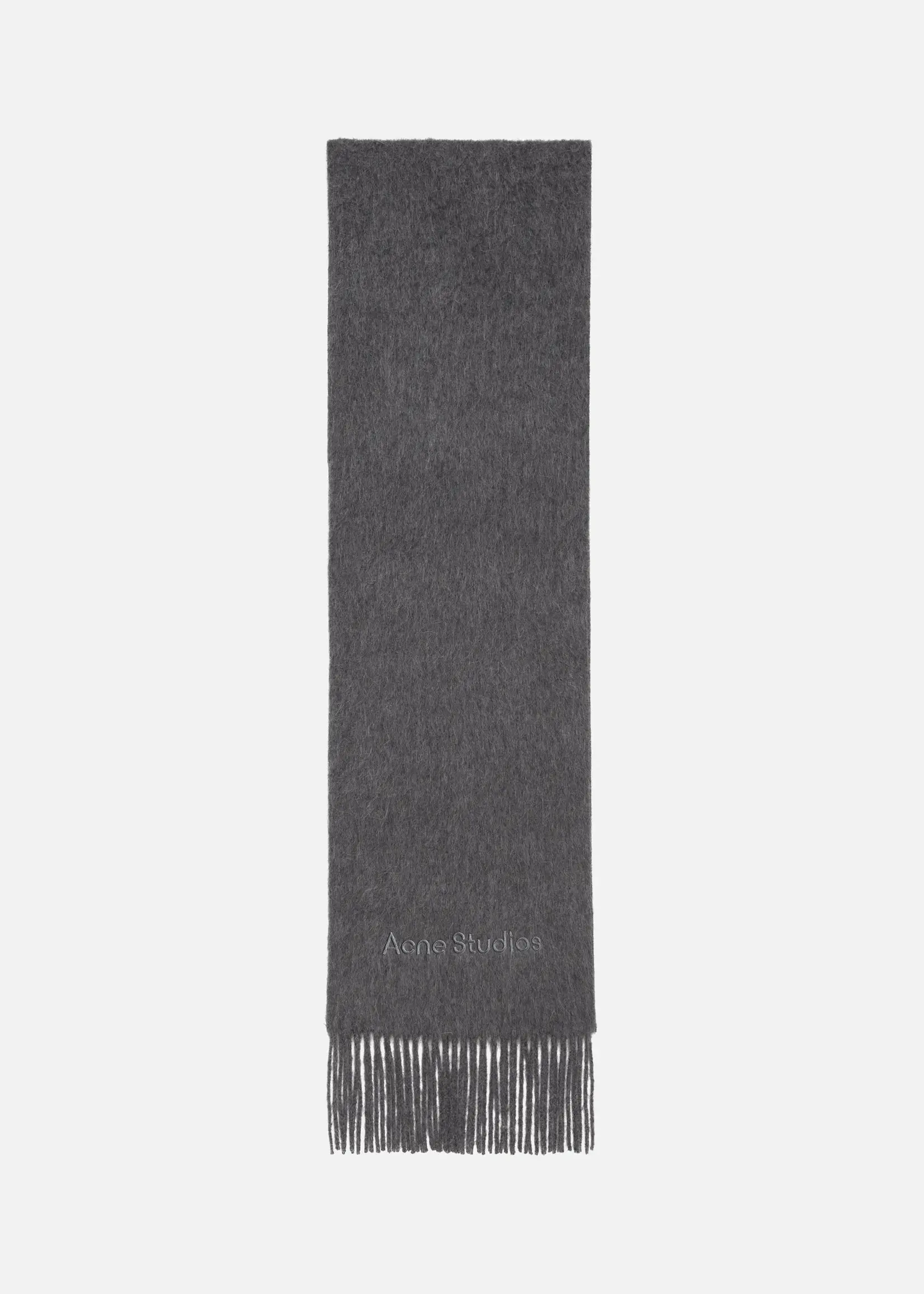 ACNE STUDIOS Acne Studios Wool Logo Scarf