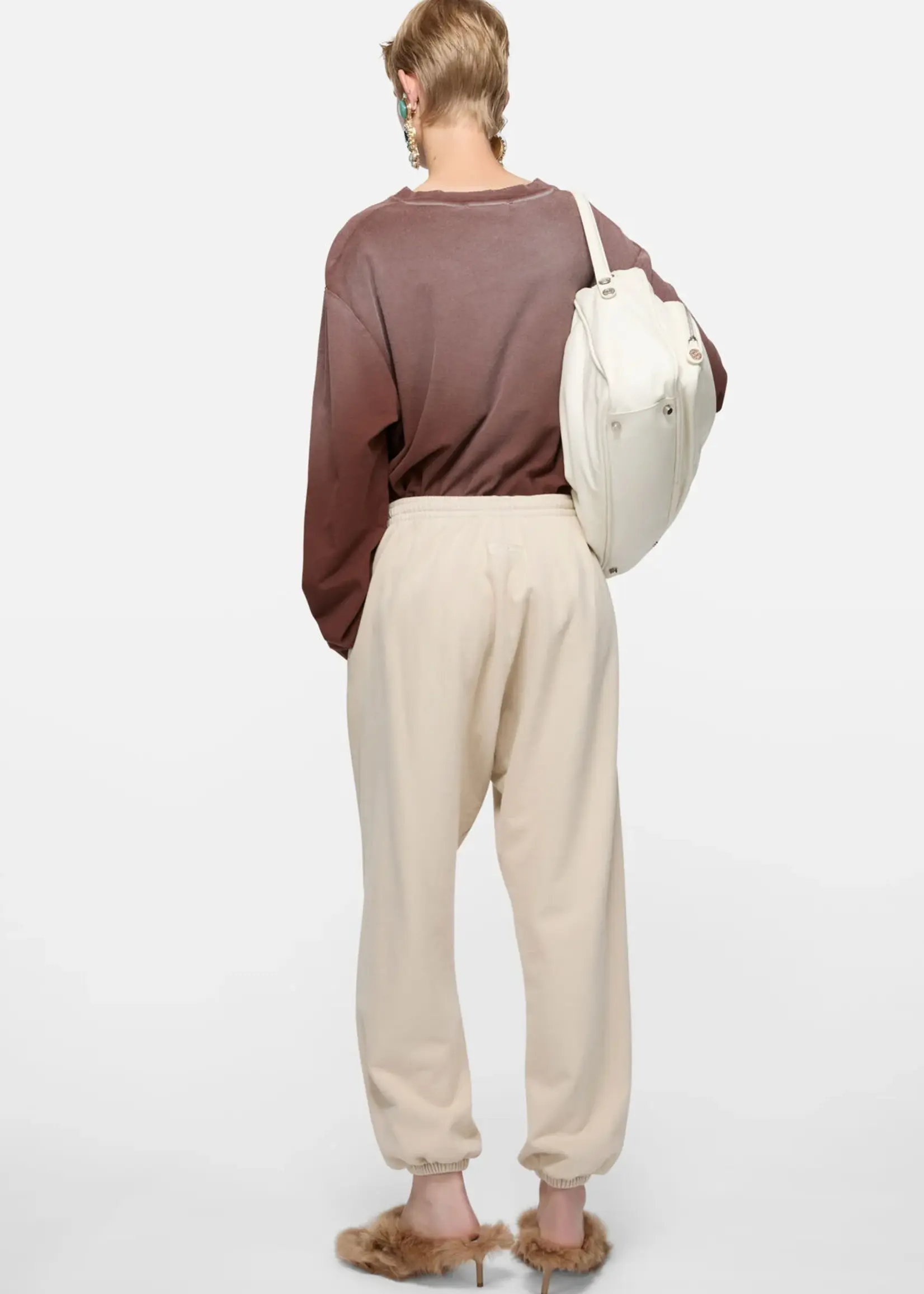 ACNE STUDIOS Acne Studios Logo T-Shirt Relaxed Fit, Chocolate Brown