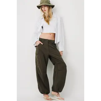 DENIMIST Denimist Cropped Cargo | Olive