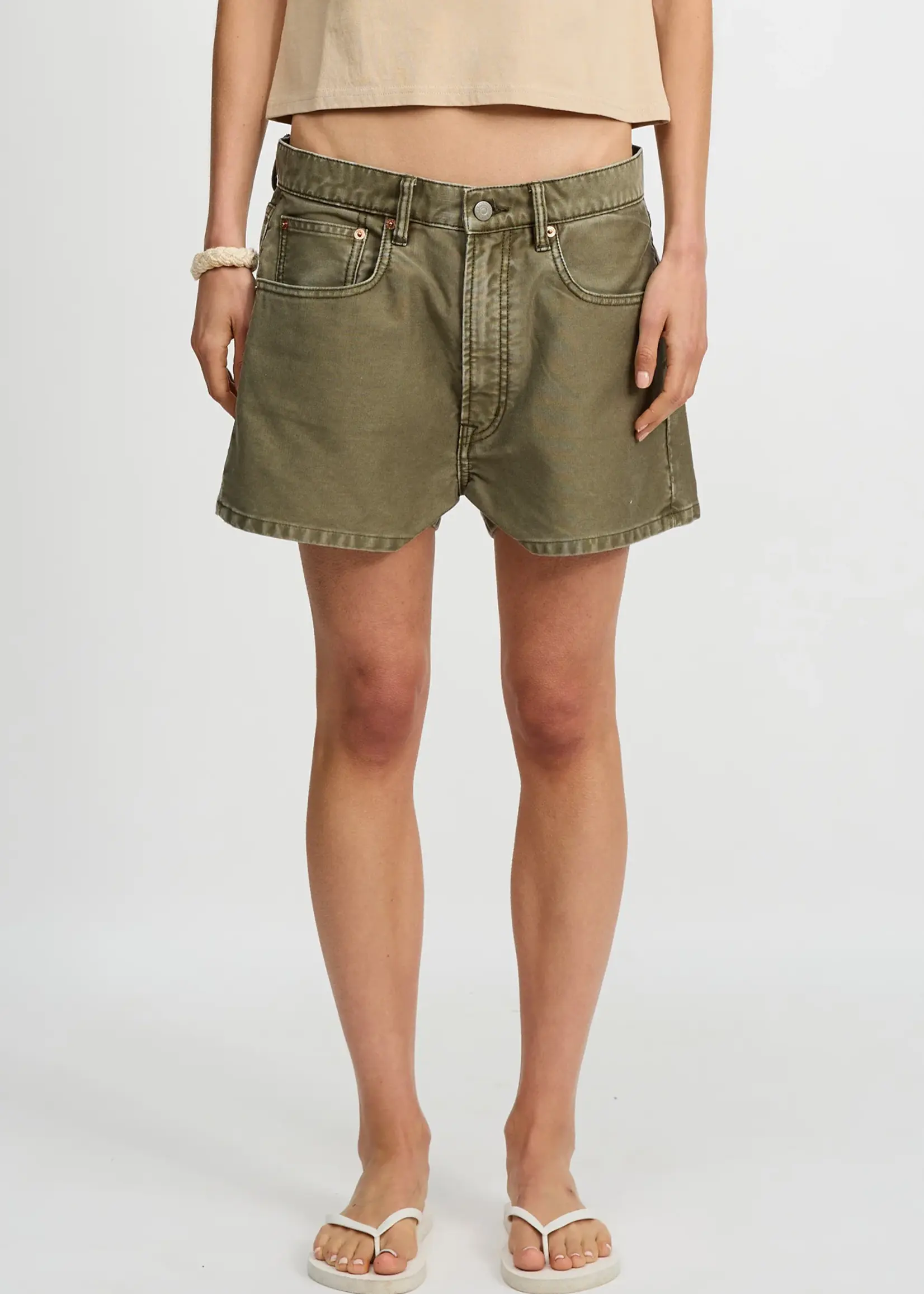 DENIMIST Denimist Haisley Short .olive green Bedford Cord