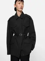 ACNE STUDIOS Acne Studios Combat Style Jacket | Black