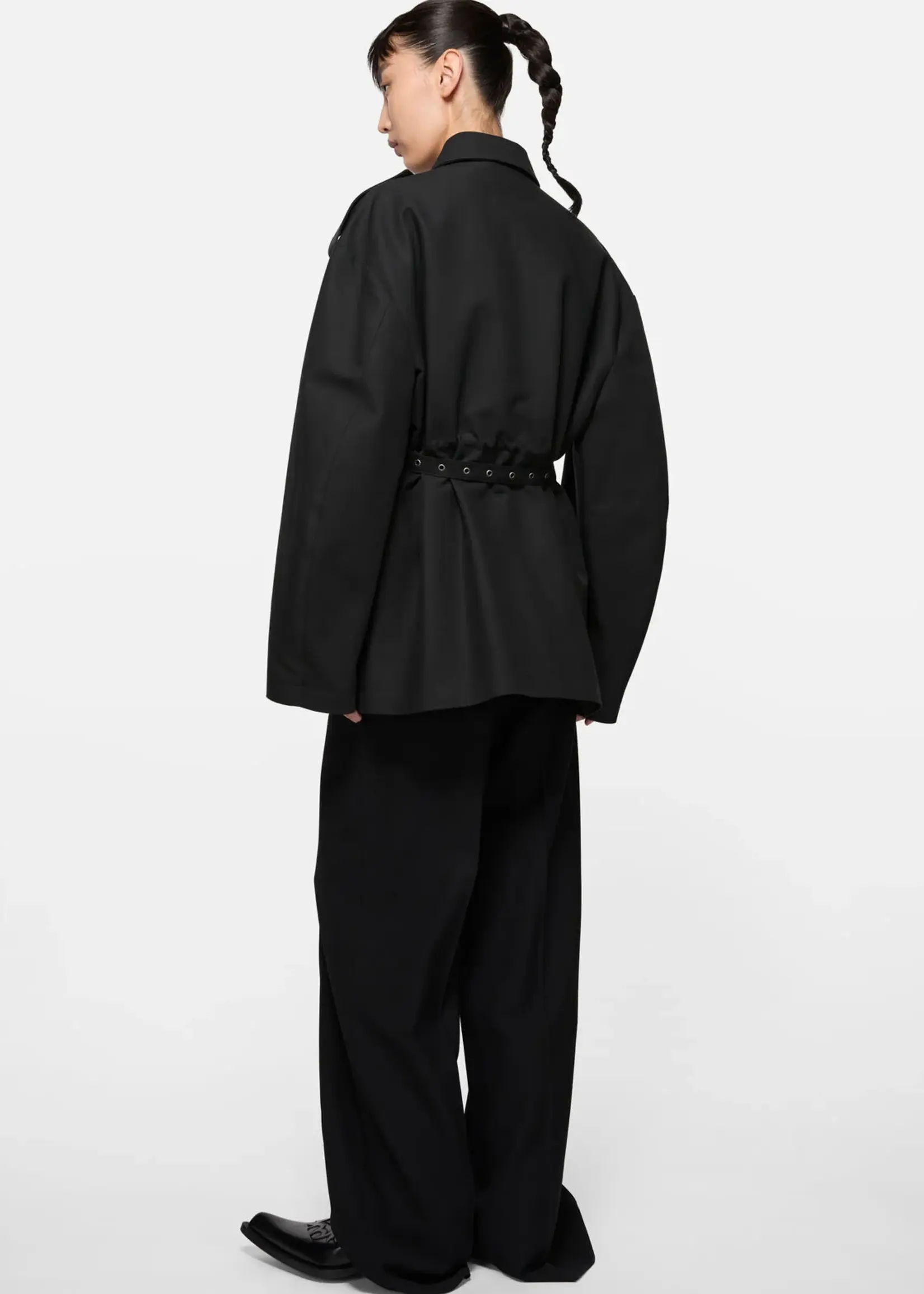 ACNE STUDIOS Acne Studios Combat Style Jacket | Black