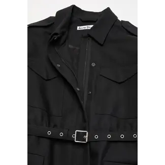 ACNE STUDIOS Acne Studios Combat Style Jacket | Black