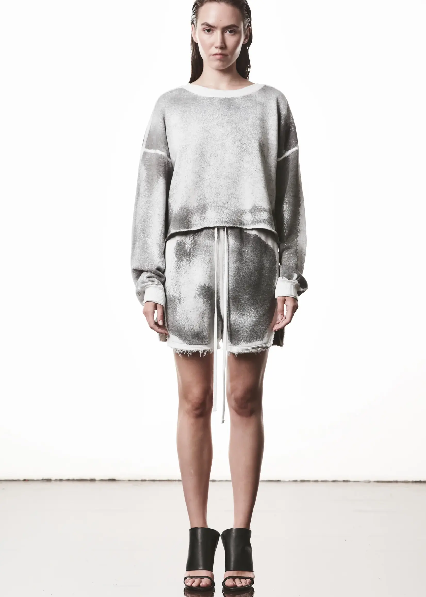 THOM KROM Thom Krom W S 496 sweatshirt .Spray Grey