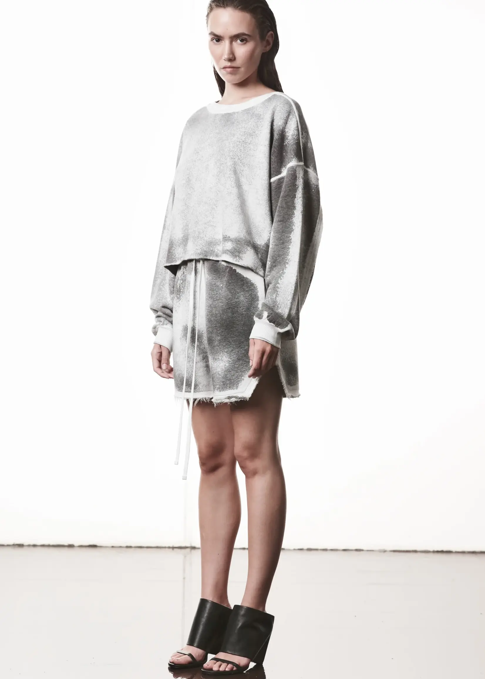 THOM KROM Thom Krom W S 496 sweatshirt .Spray Grey