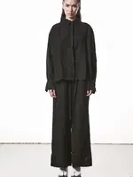 THOM KROM Thom Krom  W P  18  Wide Leg Linnen Trousers .Black
