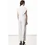 W J 219 Cropped Sleeveless Linen Jacket | Off White