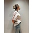 Washed Turtle Neck Organza Top | Cement Cloud