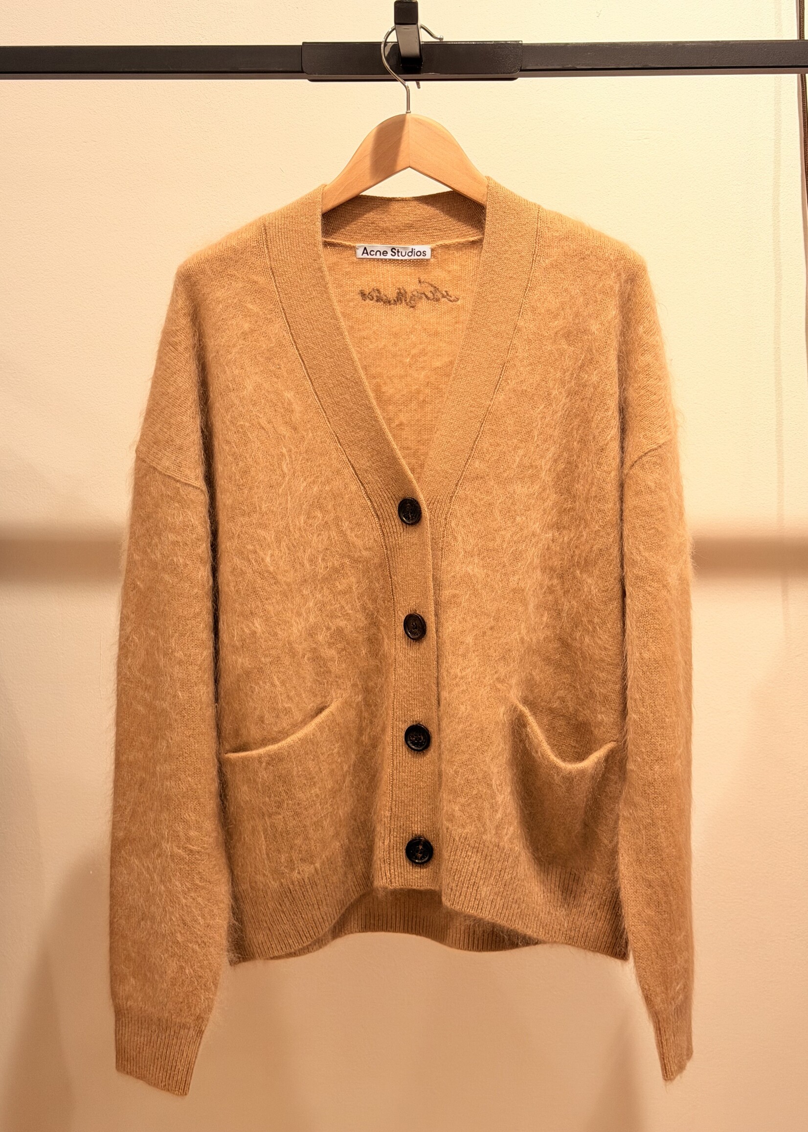 ACNE STUDIOS Acne Studios Cashmere Knitted Cardigan | Light Brown